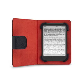 Phoenix technologies Housse Universelle pour Tablette, iPad et eBook jusqu'à 6 Pouces avec Support Pliable – Protection Rigide en Cuir Synthétique