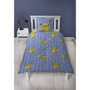 Pokemon Parure de lit réversible Battle en microfibre, 140x200 cm avec taie 63x63 cm
