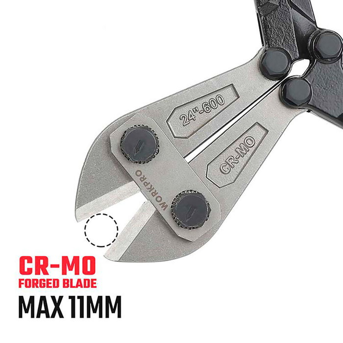 Cisaille Workpro 24" Acier 11 mm 60 cm Cisaille Workpro 24" Acier 11 mm 60 cm