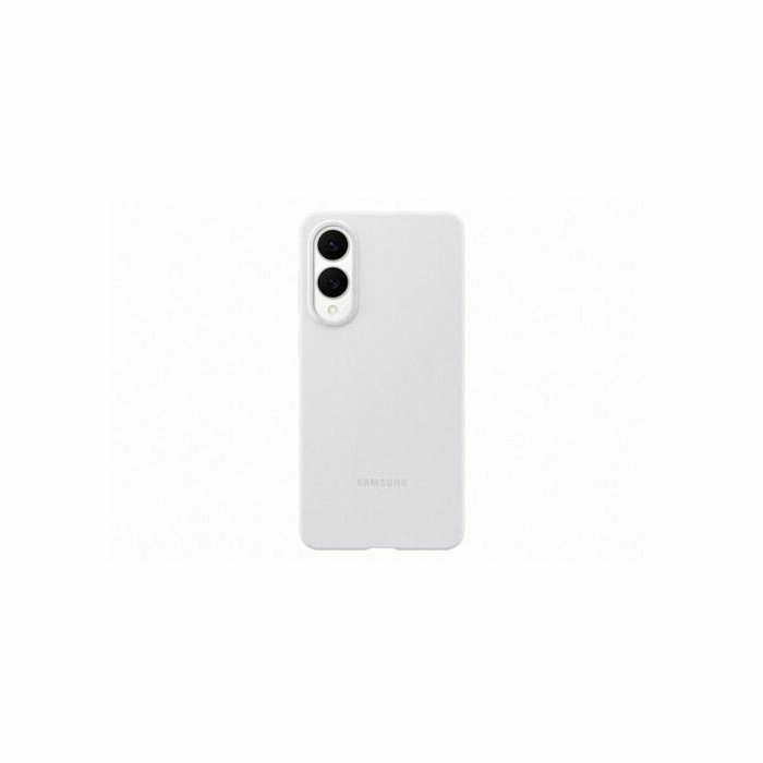 Samsung Coque en silicone ultra fine Gris clair pour Samsung Galaxy S25 Edge