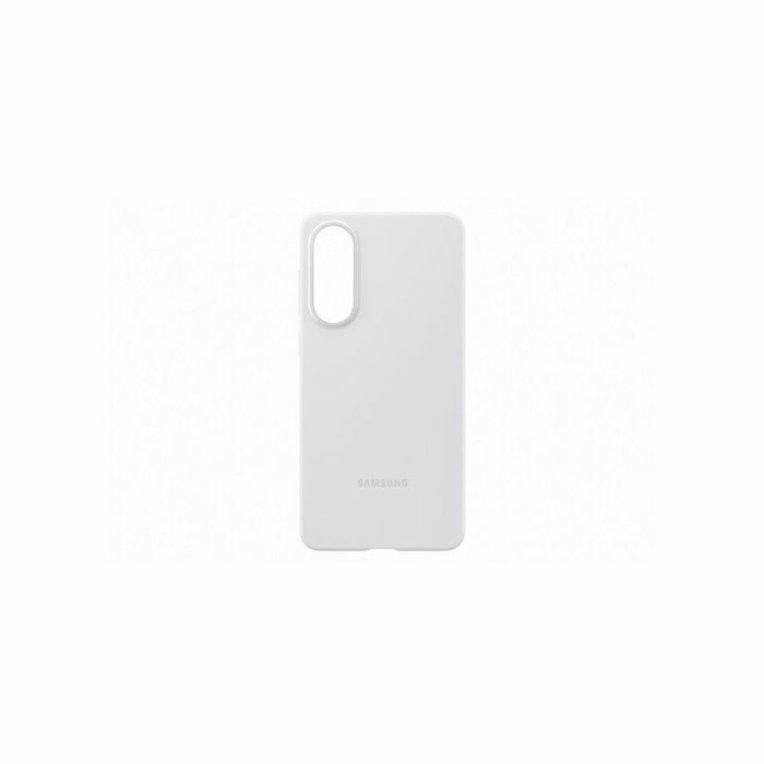 Samsung Coque en silicone ultra fine Gris clair pour Samsung Galaxy S25 Edge