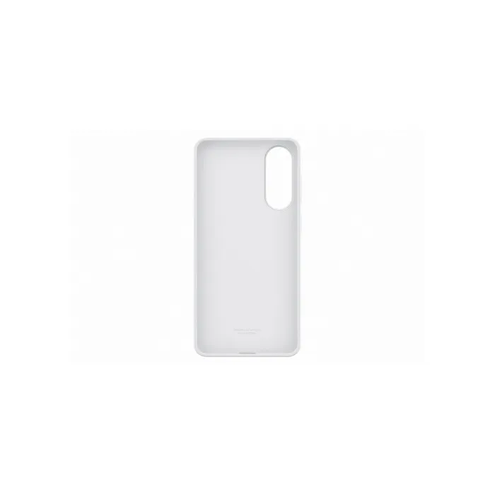 Samsung Coque de protection en silicone ultra fine Gris clair pour Samsung Galaxy S25 Edge