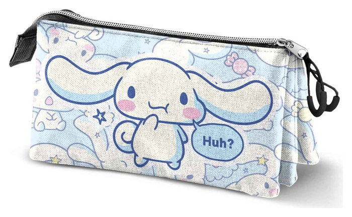 Karactermania Trousse Triple Cinnamoroll Candy Bleu