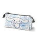 Karactermania Trousse Triple Cinnamoroll Candy Bleu