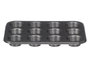 KINVARA Moule rectangulaire acier 12 trous gris
