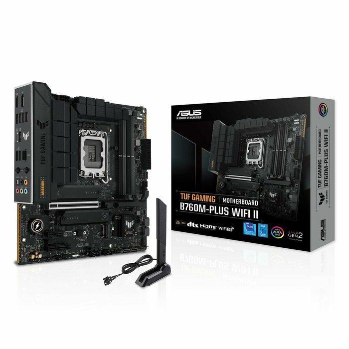 Asus TUF GAMING B760M-PLUS WIFI II LGA 1700 DDR5 micro ATX