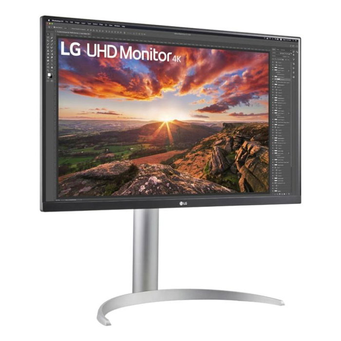 LG 27UP850K-W Moniteur LED 27" 4K UHD IPS 400cd/m² DisplayHDR 400 5ms 2xHDMI DisplayPort USB-C (reacondicionado B)