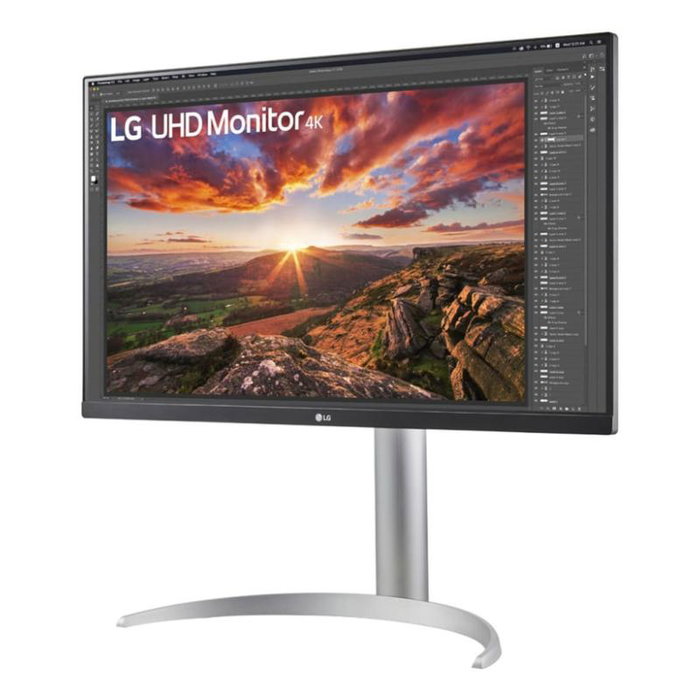 LG 27UP850K-W Moniteur LED 27" 4K UHD IPS 400cd/m² DisplayHDR 400 5ms 2xHDMI DisplayPort USB-C (reacondicionado B)