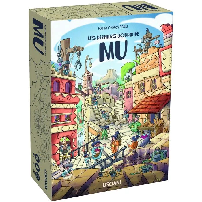 Lisciani Giochi Mu : L'Ultime Épreuve - Jeu de stratégie de gestion de civilisation