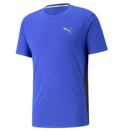 T-shirt à manches courtes homme Puma Run Favorite Ss Bleu