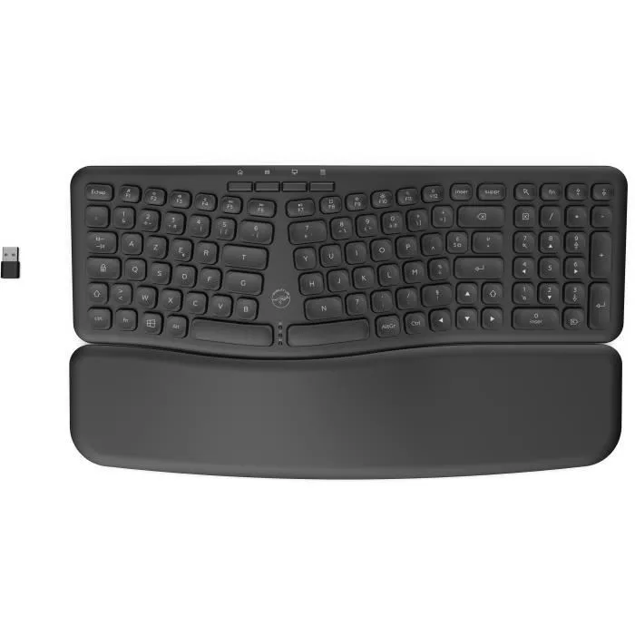 Mobility Lab Clavier sans fil ergonomique ML313153 avec touches concaves pour Windows