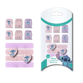 Cerdá Accessoires pour Cheveux Boîte Stitch - Coffret de Coiffure Multicolore pour Enfant à partir de 3 ans