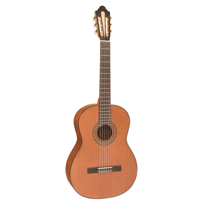 Santos Martinez Preludio Classic Guitare Classique Tople en Cèdre Massif, Dos et Éclisses en Acajou Santos Martinez Preludio Classic Guitare Classique Tople en Cèdre Massif, Dos et Éclisses en Acajou