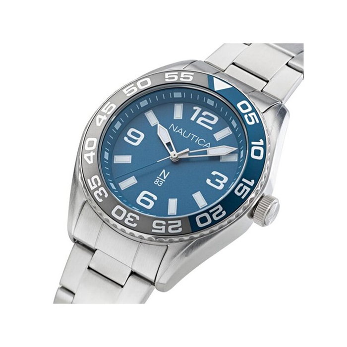 Montre Homme Nautica Argenté (Ø 44 mm)