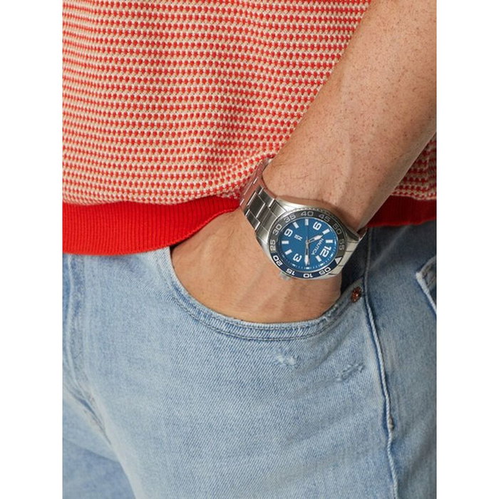 Montre Homme Nautica Argenté (Ø 44 mm)