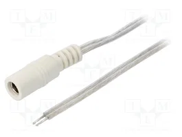 BQ CABLE Câble d'alimentation DC plat 3m, connecteur droit DC 5,5/2,1