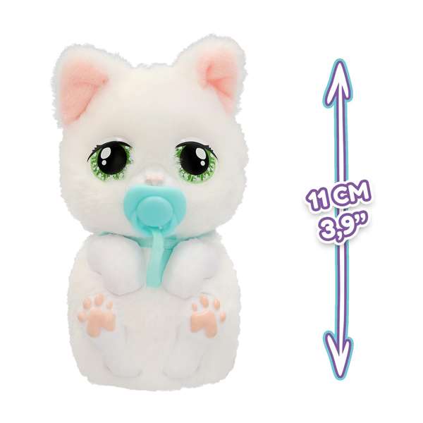 Imc Toys Baby Paws Gato Peluche Nouveau-né avec Accessoires