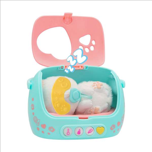 Imc Toys Baby Paws Gato Peluche Nouveau-né avec Accessoires