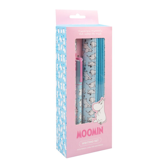 Moomin - Set de rangement portable + stylo et crayon, hauteur 45 cm, largeur 97 cm, longueur 240 cm