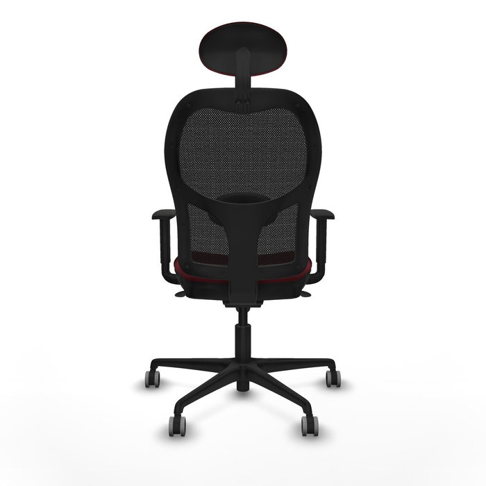 Piqueras y Crespo Chaise de Bureau avec Appui-tête 1D036G1 Bordeaux