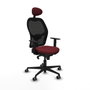 Piqueras y Crespo Chaise de Bureau avec Appui-tête 1D036G1 Bordeaux