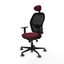 Piqueras y Crespo Chaise de Bureau avec Appui-tête 1D036G1 Bordeaux