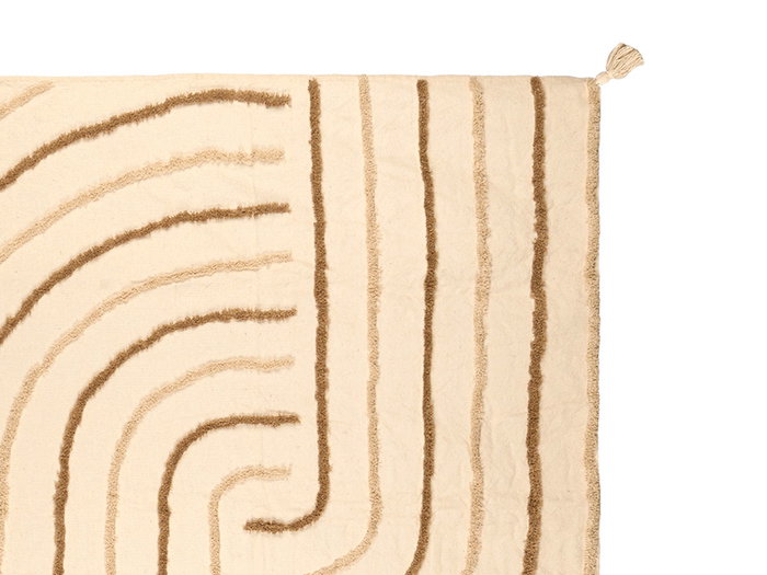 GIFTDECOR MULTIUSOS IRIS BORDADO MARRON 120X150CM GIFTDECOR MULTIUSOS IRIS BORDADO MARRON 120X150CM