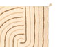 GIFTDECOR MULTIUSOS IRIS BORDADO MARRON 120X150CM