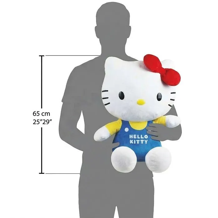 Jemini Peluche géante XXL Hello Kitty 65 cm Jemini Peluche géante XXL Hello Kitty 65 cm