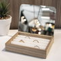 Home Deco Factory Joyero Anillos c/Espejo