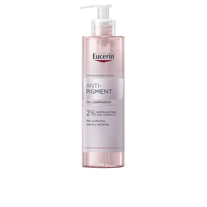 Eucerin Gel Nettoyant Anti-Pigmentaire 400 ml, à l'action AHA pour une peau hydratée et un teint lumineux Eucerin Gel Nettoyant Anti-Pigmentaire 400 ml, à l'action AHA pour une peau hydratée et un teint lumineux