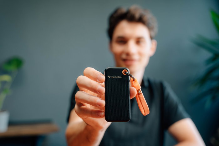 Verbatim Pocket SSD USB 3.2 1 To - Noir / Orange