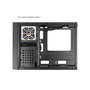 Tooq TQC-3008U3CD Boîtier PC Slim Micro-ATX Noir avec Alimentation 500W SFX USB 3.0