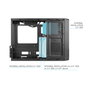 Tooq TQC-3008U3CD Boîtier PC Slim Micro-ATX Noir avec Alimentation 500W SFX USB 3.0