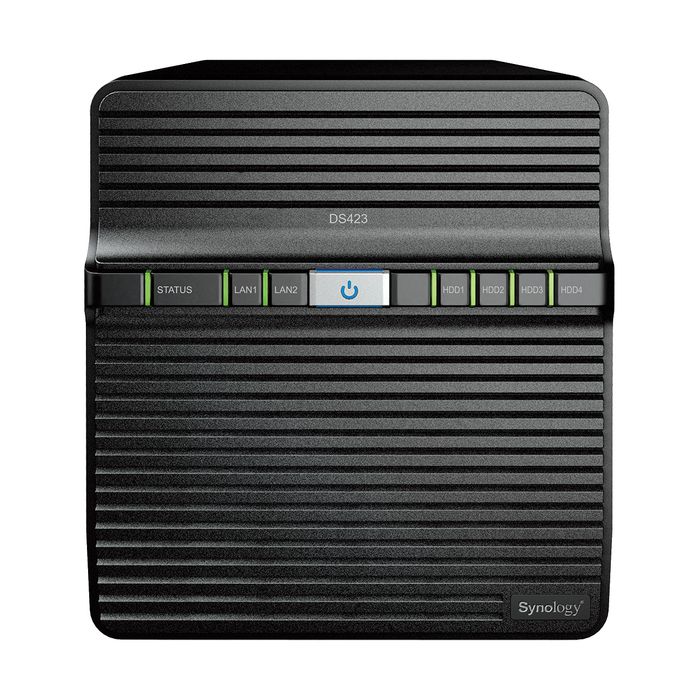 Synology DS423 Serveur NAS 4 baies, 2 Go RAM, Noir Synology DS423 Serveur NAS 4 baies, 2 Go RAM, Noir