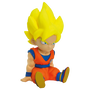 PLASTOY Figurine Tirelire Son Goku Super Saiyan Dragon Ball Super 15 cm en PVC - Collection Dragon Ball