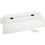 Nature Tunnel de forçage modulaire en PVC anti-UV avec 2 aérateurs - Dimensions 86 x 40 x 22 cm - Pour semis de printemps et d'automne