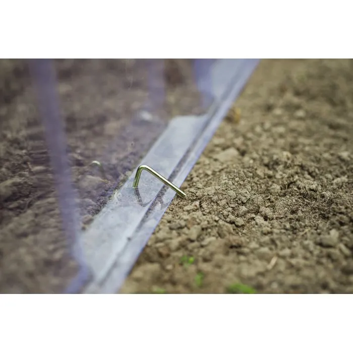 Nature Tunnel de forçage modulaire en PVC anti-UV avec 2 aérateurs - Dimensions 86 x 40 x 22 cm - Pour semis de printemps et d'automne