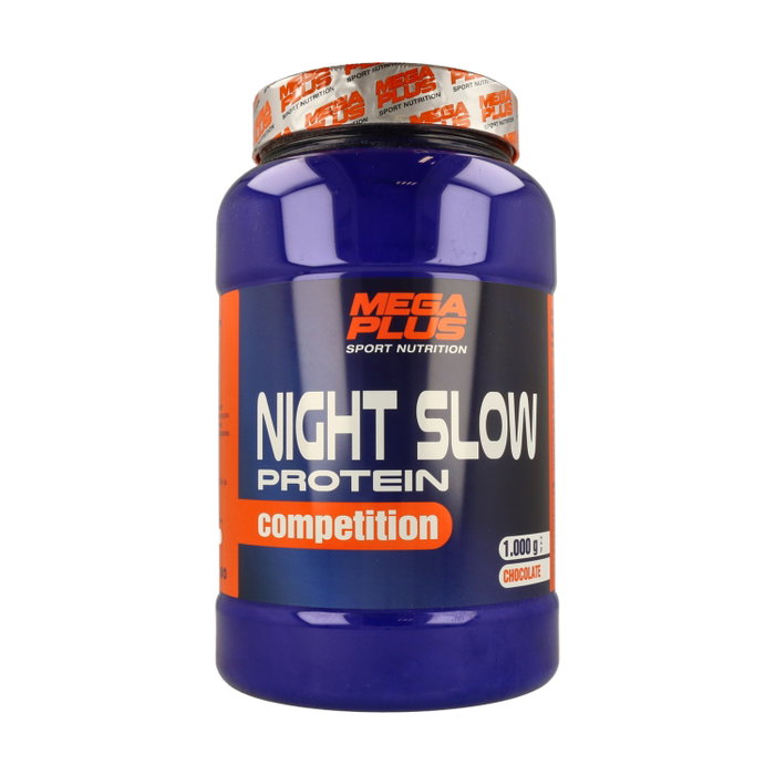 MEGA PLUS Night Slow Protein Competition Chocolat 1kg MEGA PLUS Night Slow Protein Competition Chocolat 1kg