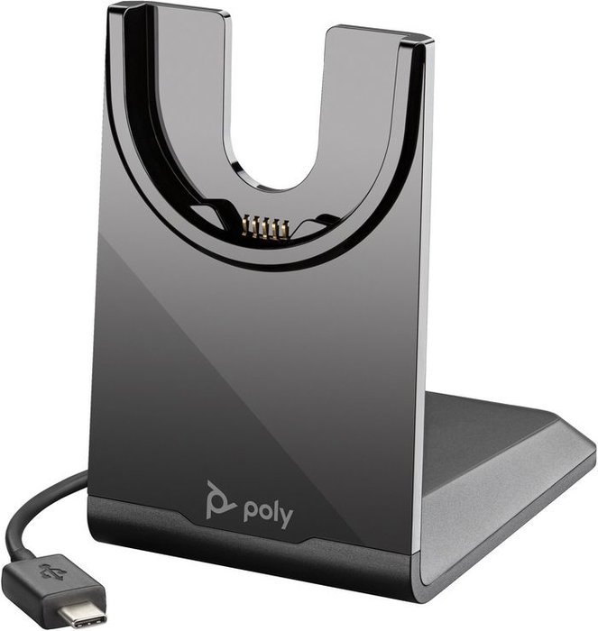 Poly Socle de chargement USB-C pour Voyager Focus 2 et Voyager 4300
