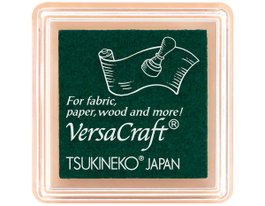 Tsukineko VERSACRAFT Tampon encreur textile couleur forêt 33x33mm