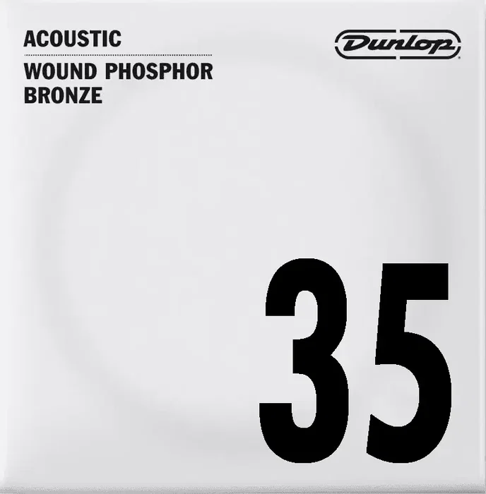DUNLOPST Cuerda Acústica 92/8 Phosphor Bronze .035 DUNLOPST Cuerda Acústica 92/8 Phosphor Bronze .035