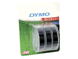 Dymo S0847730 Ruban encreur noir, multipack de rubans pour étiqueteuse Dymo