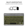 Clavier Bluetooth Subblim SUB-KBT-SMBL31 Gris Espagnol Qwerty