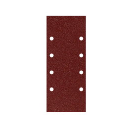 WOLFPACK LINEA PROFESIONAL Lot de 10 feuilles de papier abrasif grain 120 avec trous 93x228 mm