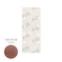 WOLFPACK LINEA PROFESIONAL Lot de 10 feuilles de papier abrasif grain 120 avec trous 93x228 mm
