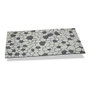 Hidalgo Paillasson effet pierres gris perle 75 x 45 x 0,5 cm
