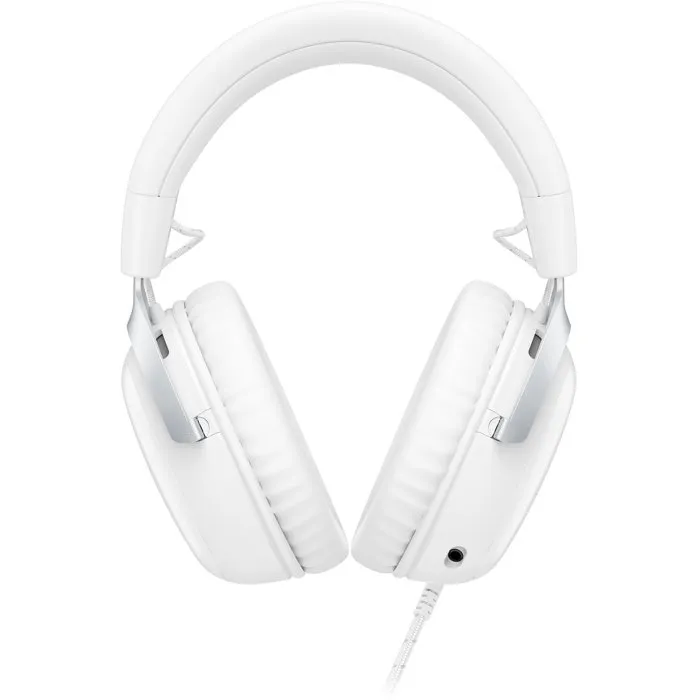 HyperX Cloud III - Casque Gamer Filaire avec Micro pour PC et Console - Blanc