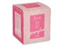 Acorde Bougie en Verre 120g Pivoine 7x8x7cm (Set de 12)