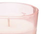 Acorde Bougie en Verre 120g Pivoine 7x8x7cm (Set de 12)